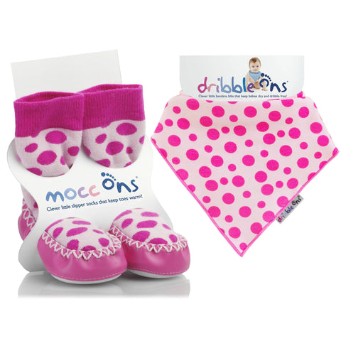 Image of Mocc Ons Dribble Ons BUNDLE Cow print