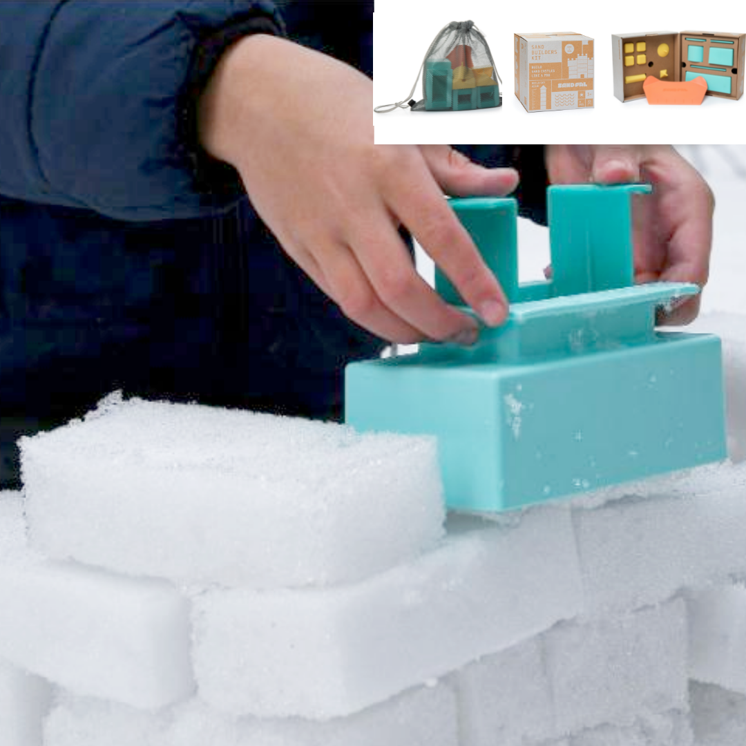 Sand Pal Sand Snow and Mud Castle Building Toys