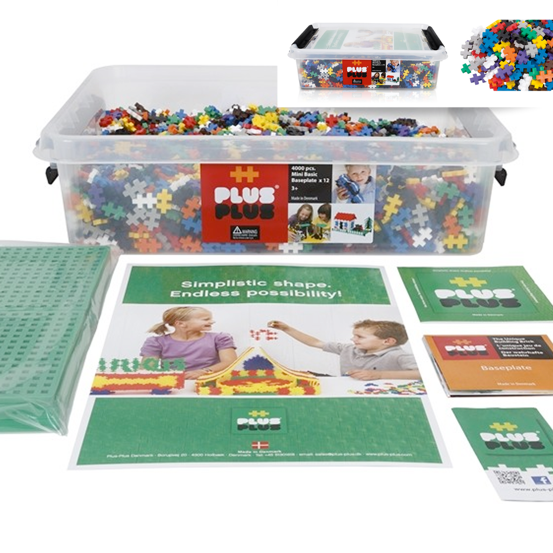 Plus Plus Mega 4000 Bricks Set
