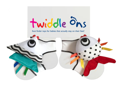 Image of Twiddle Ons Foot Discovery Rattle Toys