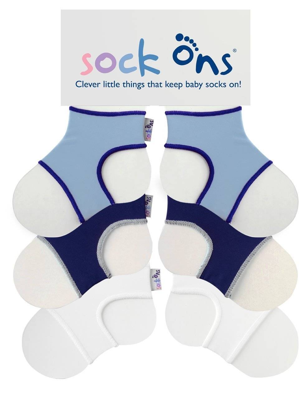 3pk Classic Sock Ons Multi Pack SAVE!