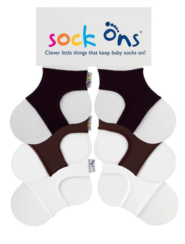Image of 3pk Sock Ons Multi Pack SAVE!