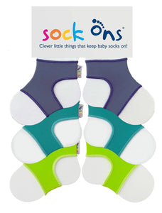 3pk BW Sock Ons Multi Pack SAVE!