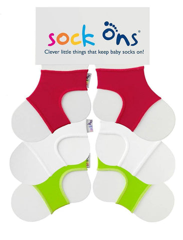 Image of 3pk Neutral Sock Ons Multi Pack SAVE!
